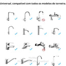 Adaptador de Torneira Purificador 360° – Compre 1, leve 2 + 4 Filtros