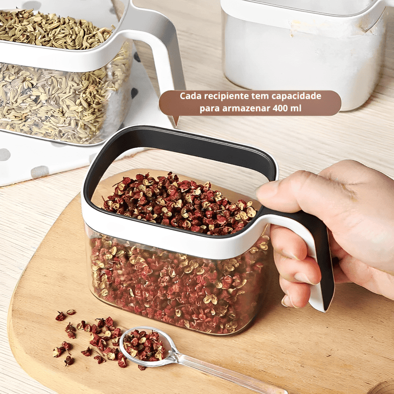 Organizador de Temperos 3 em 1