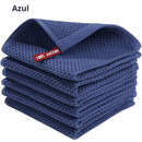 Toalhas de Algodão Absorventes (Conjunto de 6) - Multiuso para Cozinha, Casa e Sala