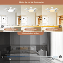 Ventilador de Teto sem Fio com Lâmpada