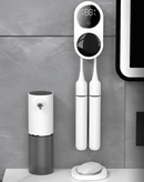 Suporte Inteligente para Escovas – Elimina Bactérias e Seca Rápido