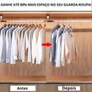 Mini Ganchos para Cabides - Economia de Espaço (50 unidades)