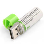 Pilha USB Recarregável de Longa Duração
