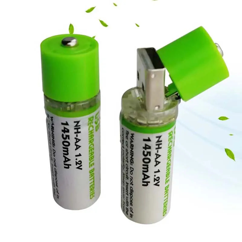 Pilha USB Recarregável de Longa Duração