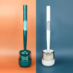 Escova sanitária de silicone com dispensador de sabão