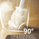 Escova flexível para lavar garrafas