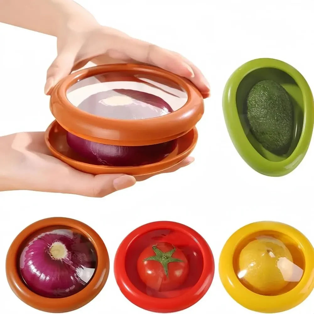 Recipiente – Kit 4 Peças para Conservação de Alimentos