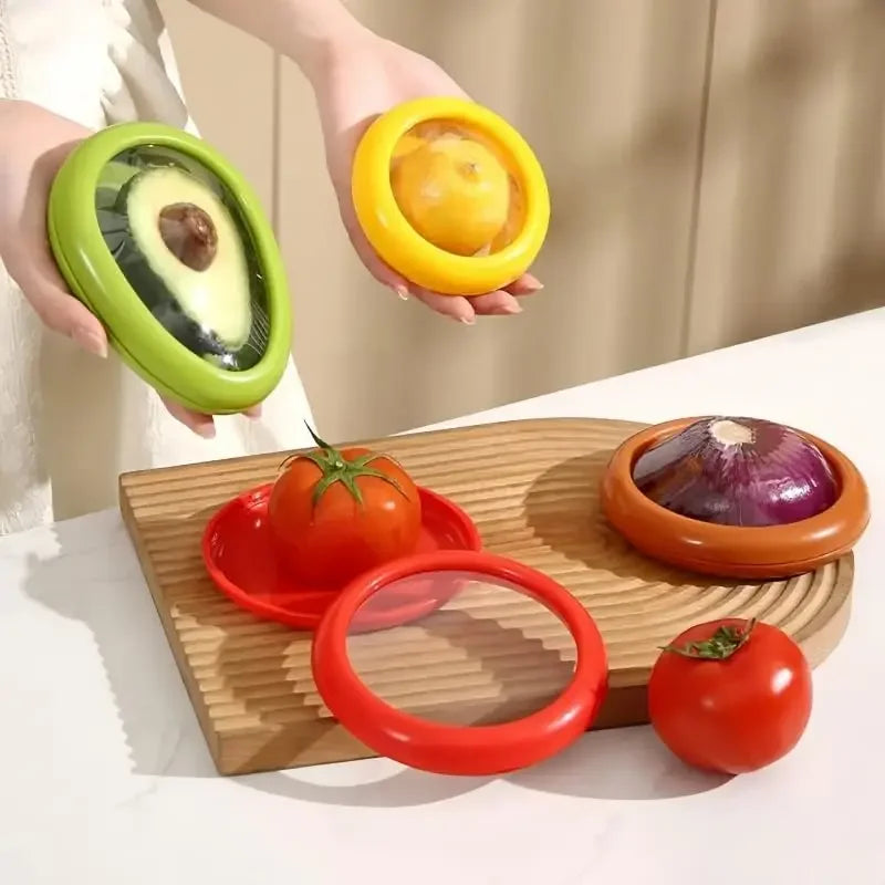 Recipiente – Kit 4 Peças para Conservação de Alimentos