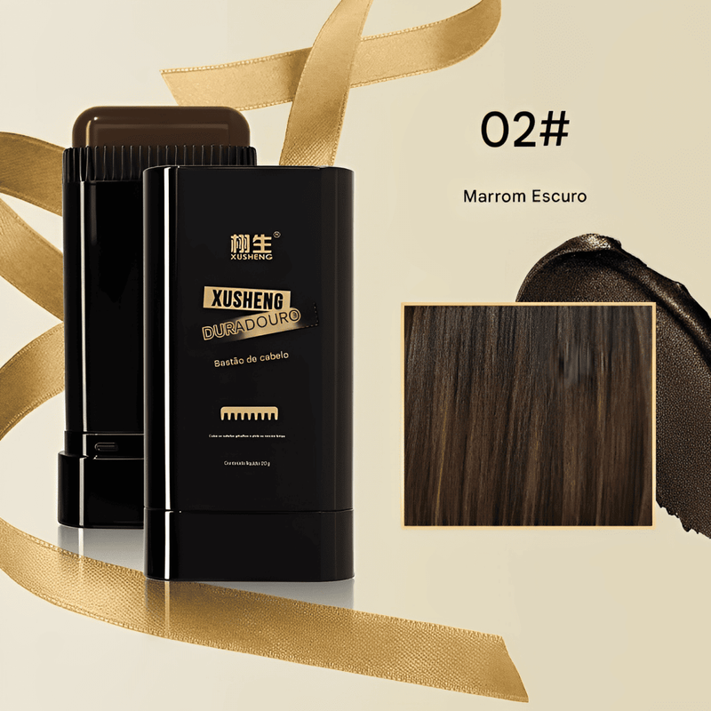 Caneta Mágica de Tintura Temporária – Cobre Fios Brancos na Hora