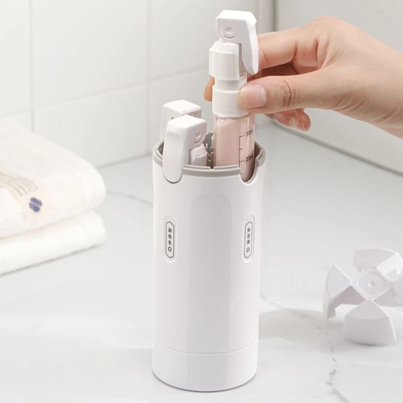 Frasco Organizador 4 em 1 para Cosméticos