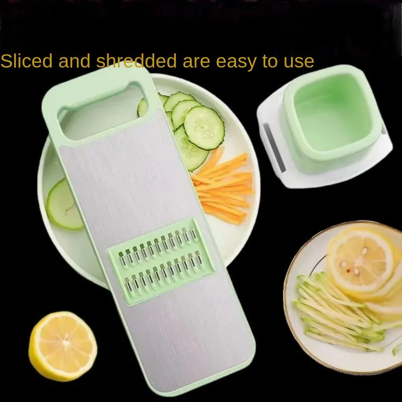 Ralador Mágico 5 em 1 – Praticidade e Agilidade na Cozinha