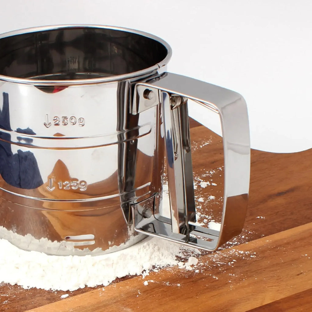 Peneira Manual Inox com Prensa