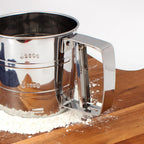 Peneira Manual Inox com Prensa