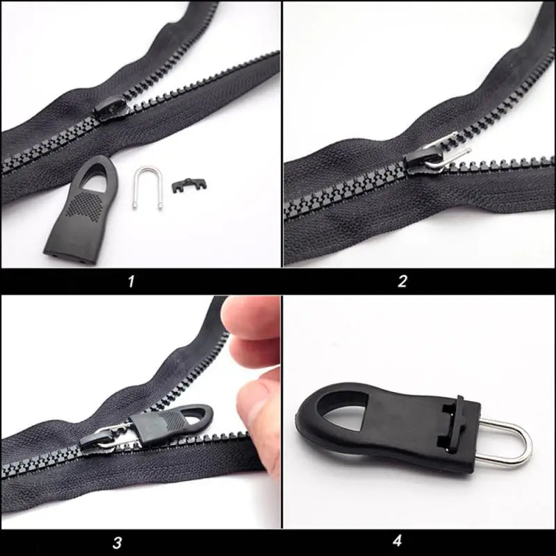 Kit de Reparo de Zíper Express – Fácil de Usar e Durável