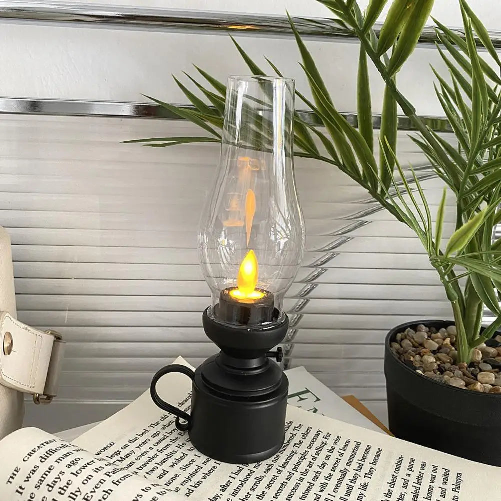 Luminária Estilo Chama, com LED