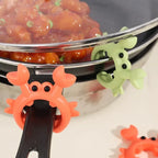 Clipe de Silicone Multifuncional para Utensílios - Kit 6 unidades
