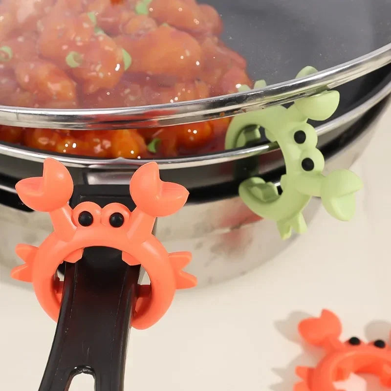 Clipe de Silicone Multifuncional para Utensílios - Kit 6 unidades