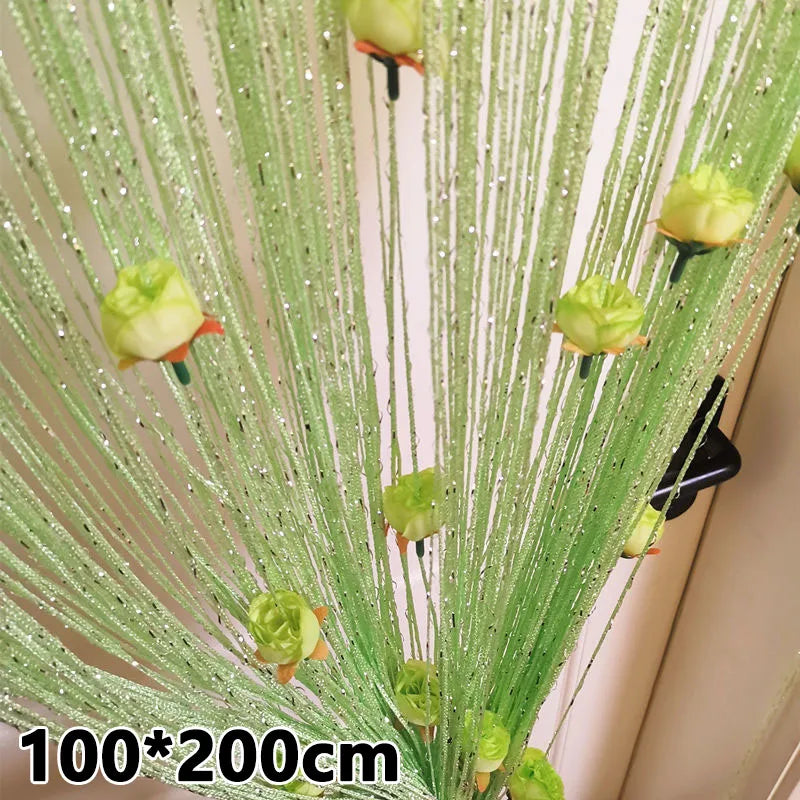 Flor de Seda – Cortina Decorativa