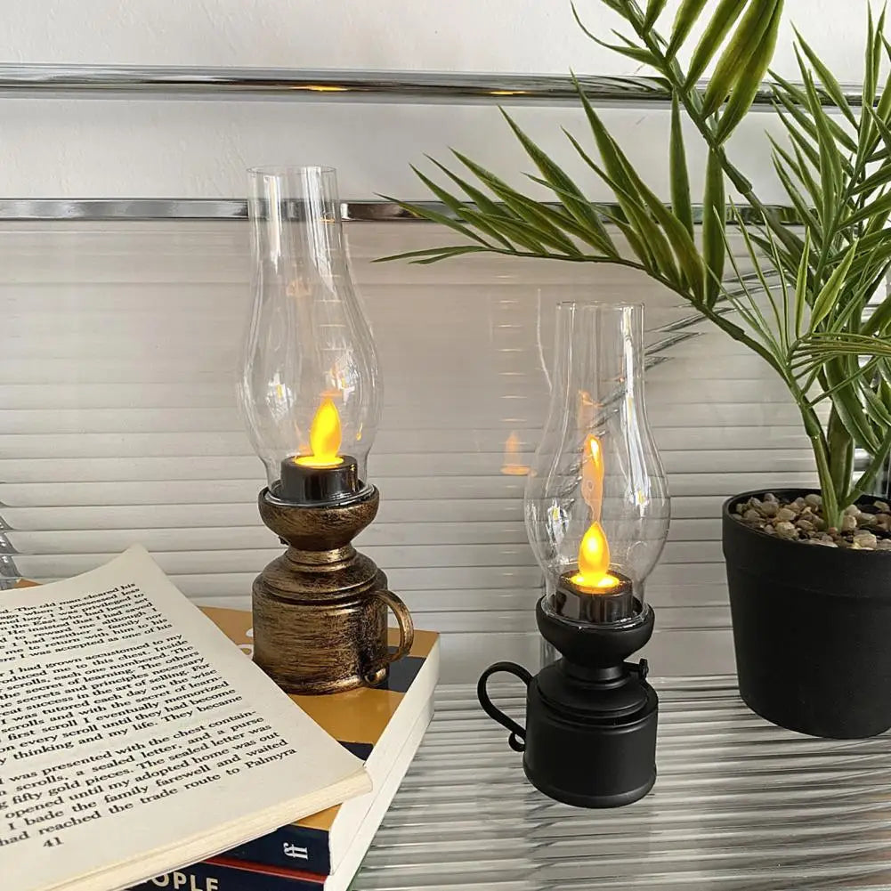 Luminária Estilo Chama, com LED