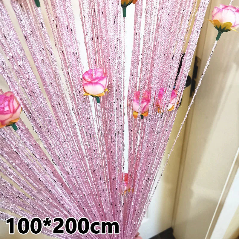 Flor de Seda – Cortina Decorativa