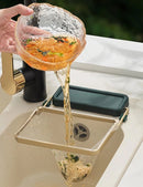 Filtro de alimentos, para evitar entupimentos em sua pia