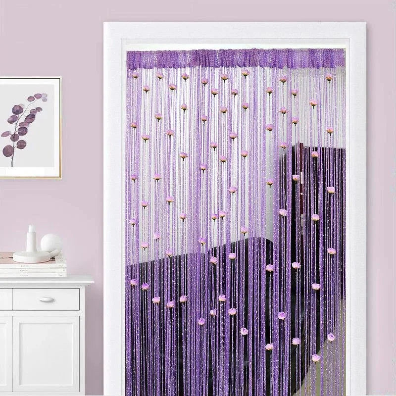 Flor de Seda – Cortina Decorativa