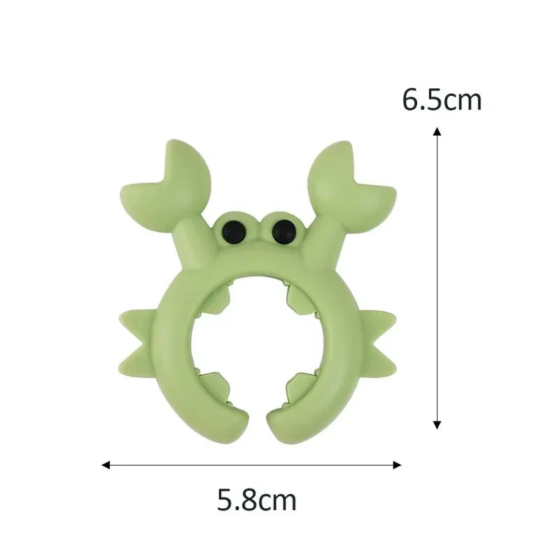Clipe de Silicone Multifuncional para Utensílios - Kit 6 unidades