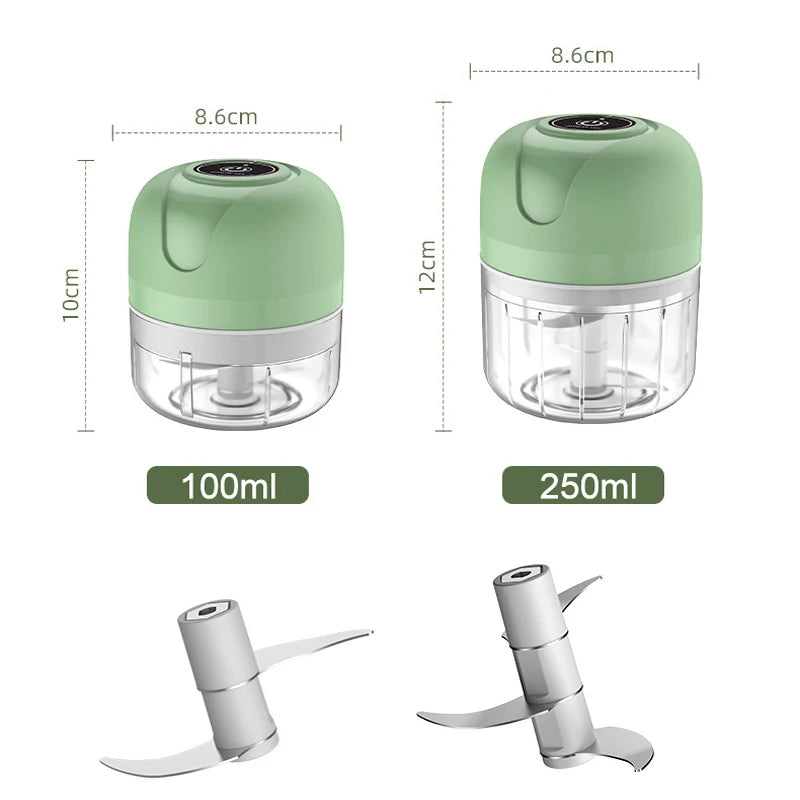 Mini Processador Alimentos Portátil