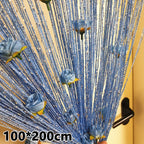 Flor de Seda – Cortina Decorativa