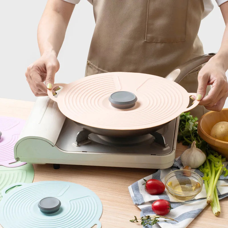 Tampa Protetora de Silicone – Antirrespingo e Antivazamento | Kit Completo 5 Unidades