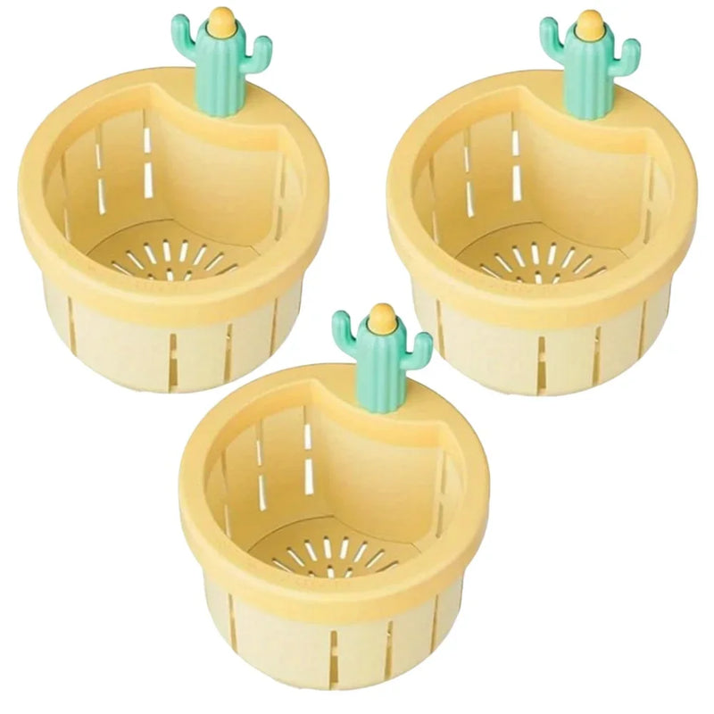 Coletor Automático de Resíduos Cactus – Filtro para Pia