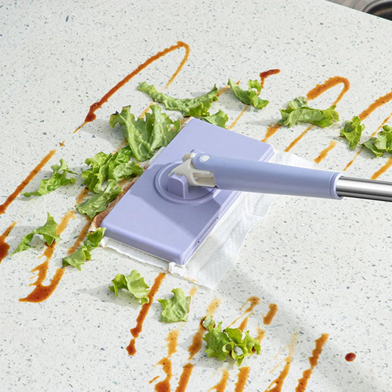 Esfregão Automático 360° – Eficiência em Cada Passada