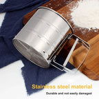 Peneira Manual Inox com Prensa