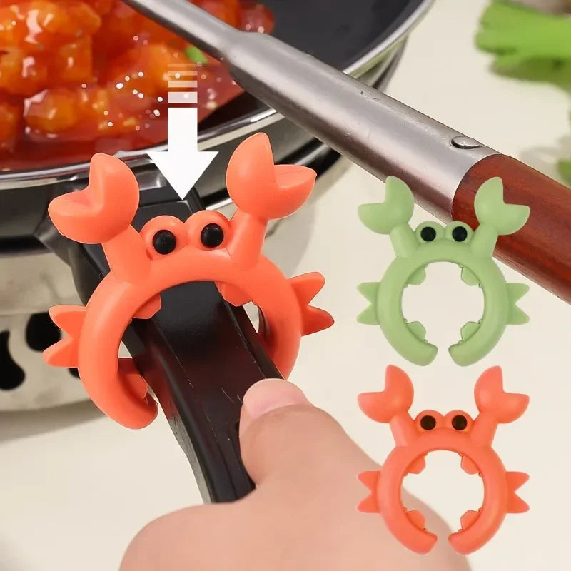 Clipe de Silicone Multifuncional para Utensílios - Kit 6 unidades