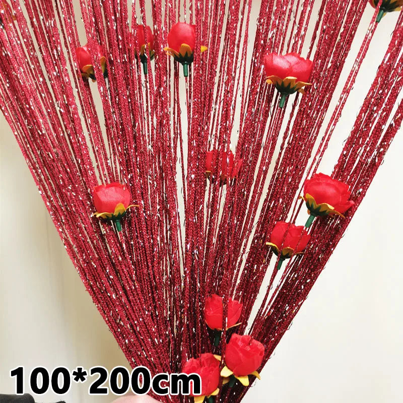 Flor de Seda – Cortina Decorativa