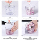 Mini triturador elétrico de alimentos