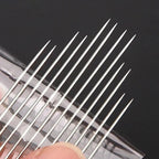 Agulhas de Costura com Furo Lateral em Aço Inox