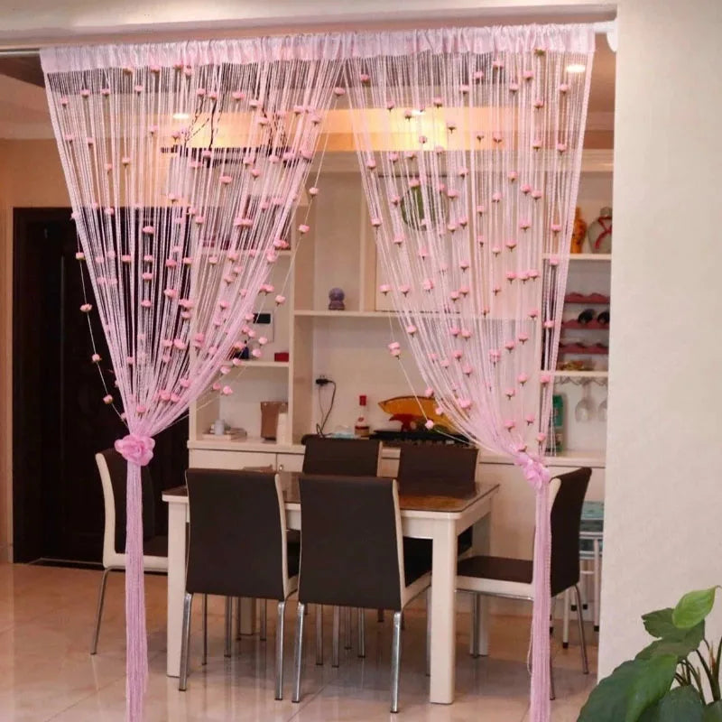 Flor de Seda – Cortina Decorativa