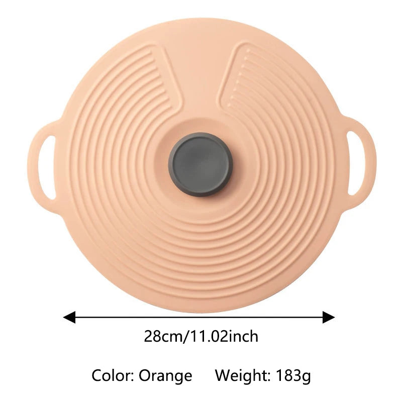 Tampa Protetora de Silicone – Antirrespingo e Antivazamento | Kit Completo 5 Unidades