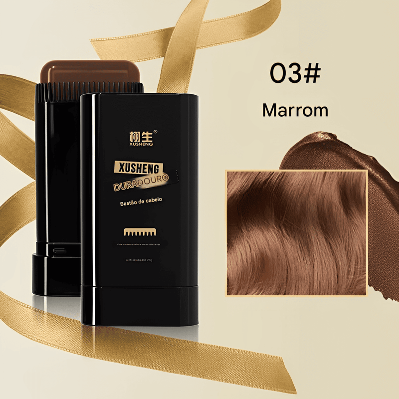 Caneta Mágica de Tintura Temporária – Cobre Fios Brancos na Hora