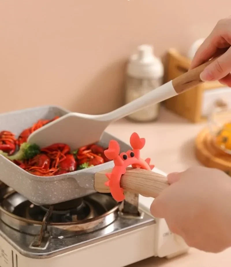 Clipe de Silicone Multifuncional para Utensílios - Kit 6 unidades