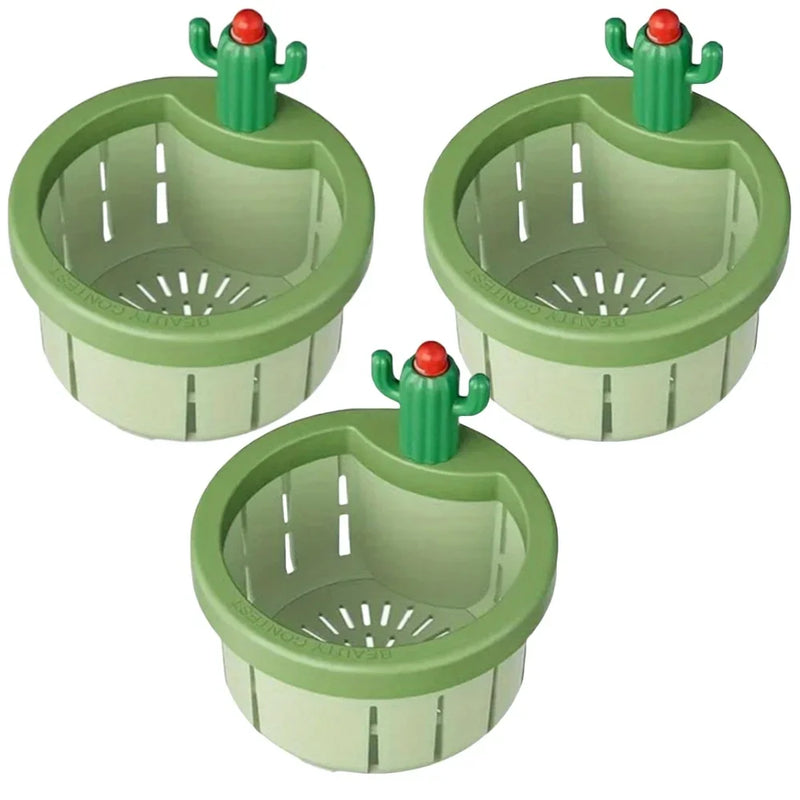 Coletor Automático de Resíduos Cactus – Filtro para Pia