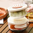 Escorredor Multifuncional com Tampa Retrátil