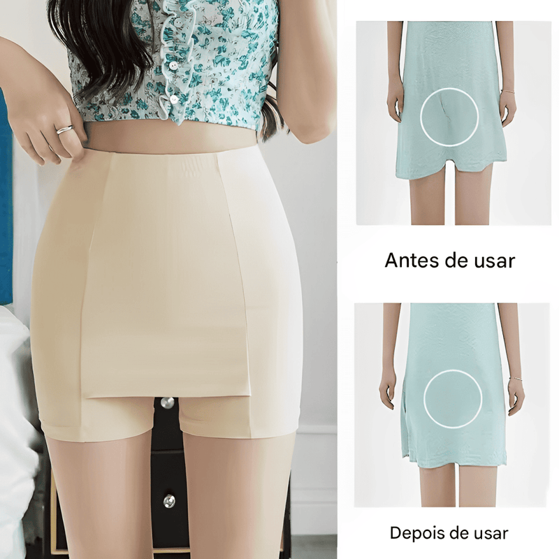 Short de Camada Dupla para Vestidos Perfeitos – Zero marcas, 100%