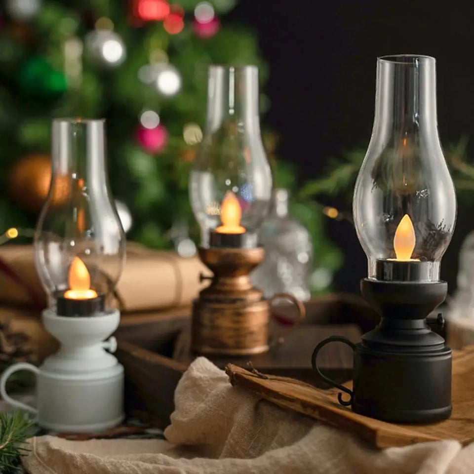 Luminária Estilo Chama, com LED
