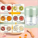 Mini triturador elétrico de alimentos