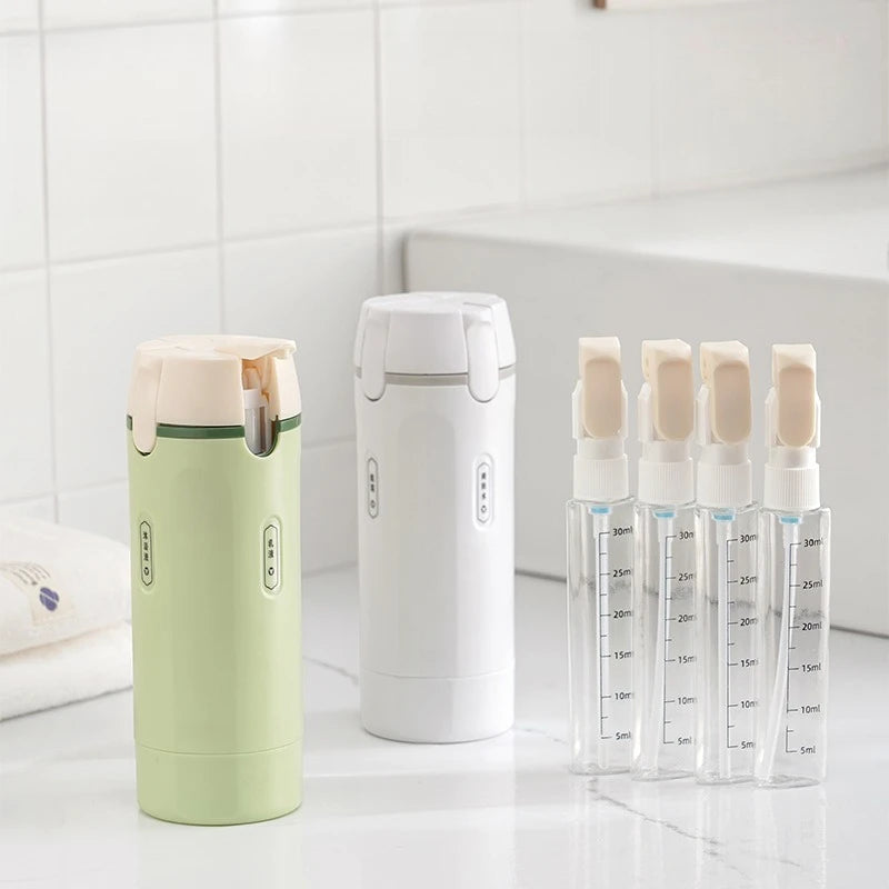 Frasco Organizador 4 em 1 para Cosméticos
