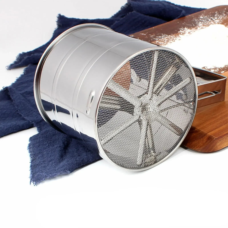 Peneira Manual Inox com Prensa