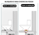 Anel Universal para Vaso Sanitário - 100% livre de mau cheiro
