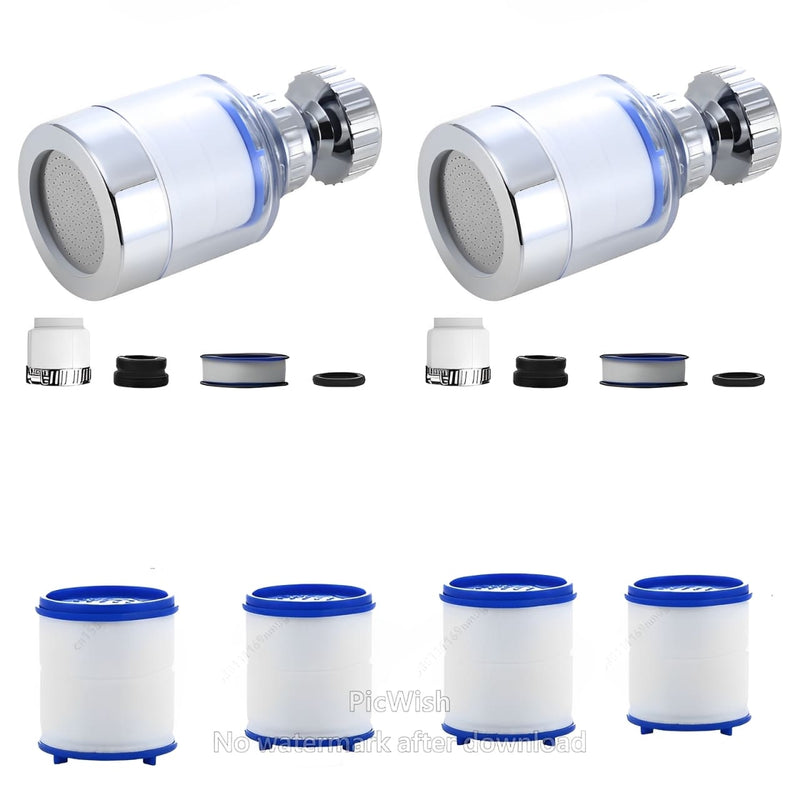Adaptador de Torneira Purificador 360° – Compre 1, leve 2 + 4 Filtros